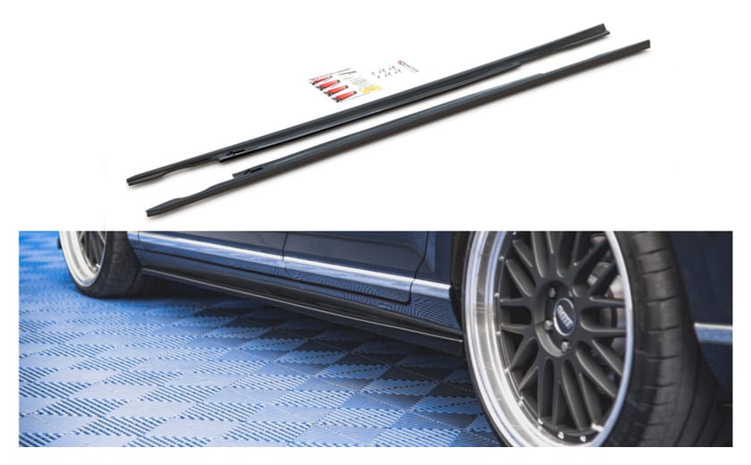 Dokładka Volkswagen Passat B8 Progi Gloss Black