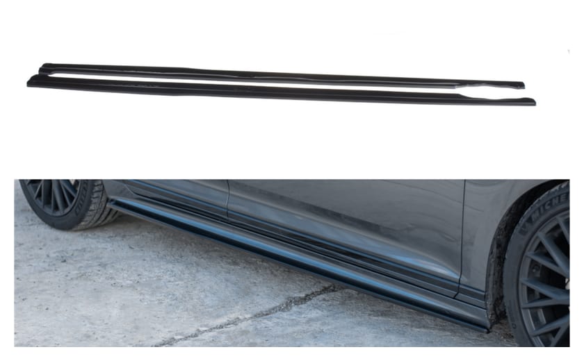 Dokładka Volkswagen Passat B8 R-Line Progi Gloss Black