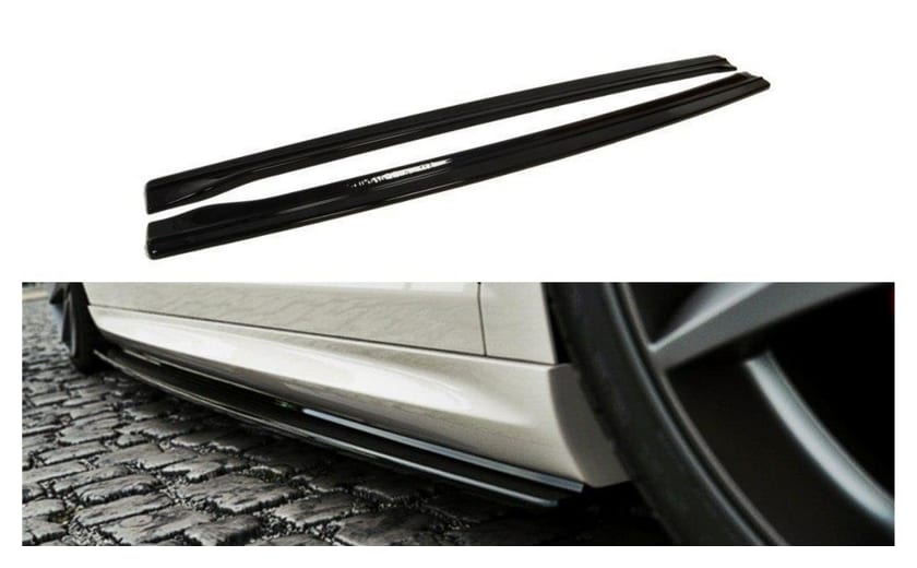 Dokładka Volkswagen Passat CC R36 Rline Progi Gloss Black