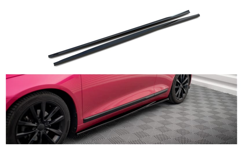 Dokładka Volkswagen Scirocco III Progi Gloss Black