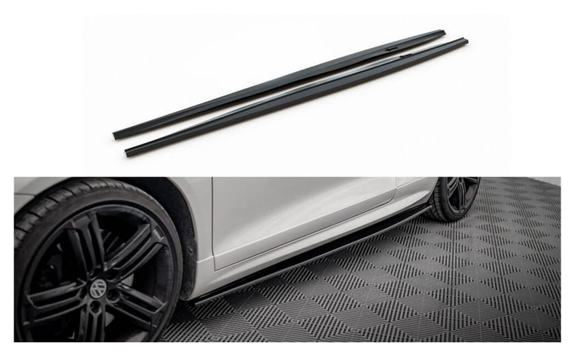 Dokładka Volkswagen Scirocco III R Progi Gloss Black