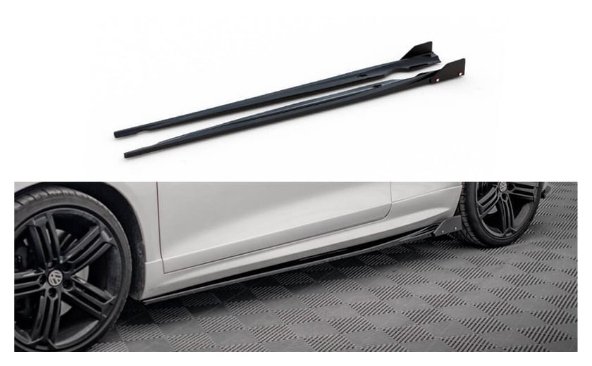 Dokładka Volkswagen Scirocco III R Progi v.2 + Flaps