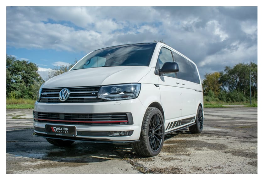 Dokładka Volkswagen T6 Progi Gloss Black