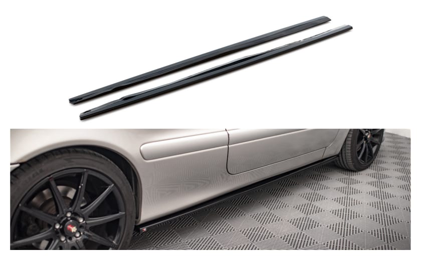 Dokładka Volvo C70 I Progi Gloss Black