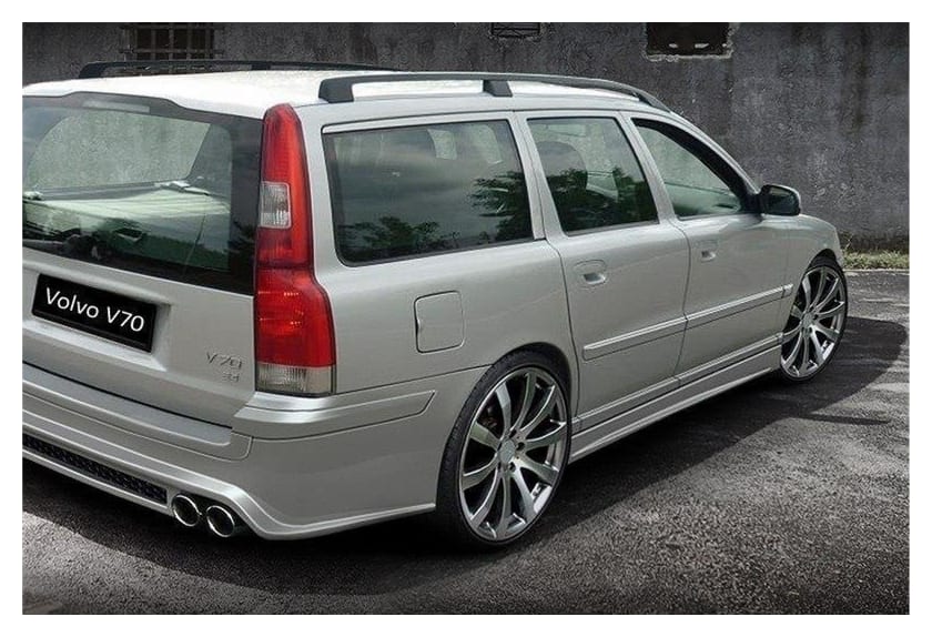 Dokładka Volvo V70 II Progi