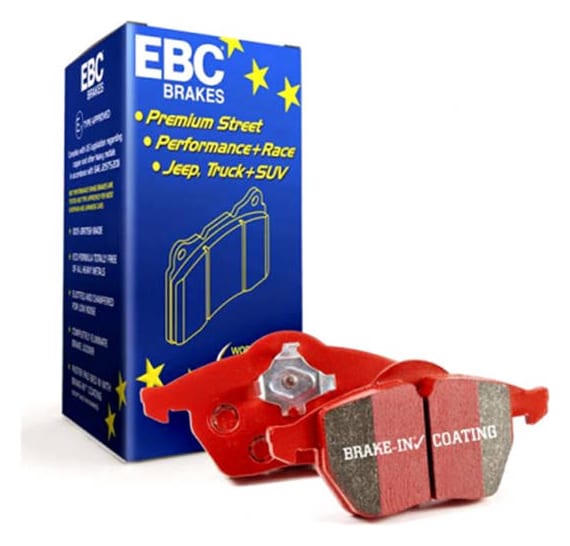 DP32150C - Zestaw klocków hamulcowych seria REDSTUFF EBC Brakes AUDI | A3 (8V) | A3 (quattro 8V) | TT (8S) | TT (quattro 8S) | S
