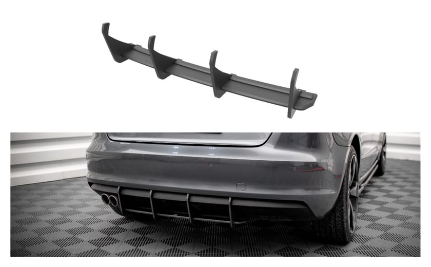 Dyfuzor Audi A3 8V Tył Street Pro Black