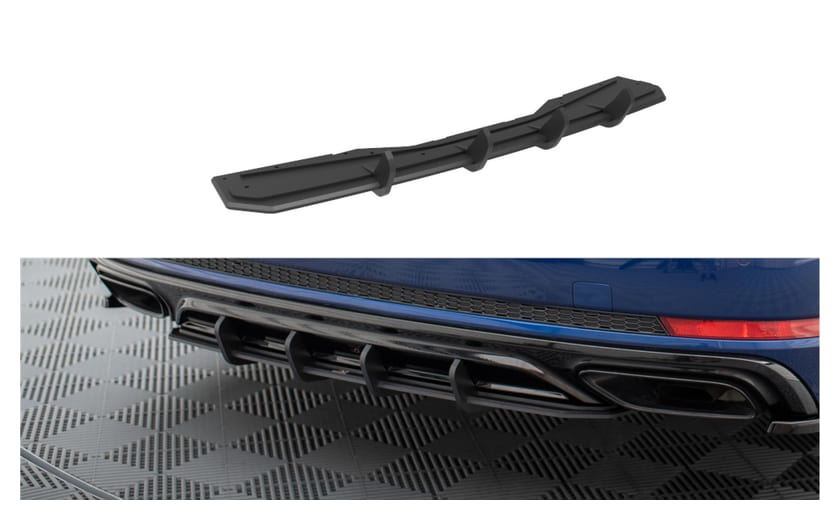 Dyfuzor Audi A4 B9 Competition Tył Street Pro Black