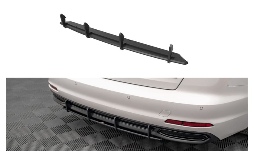 Dyfuzor Audi A6 C8 Tył Street Pro Black