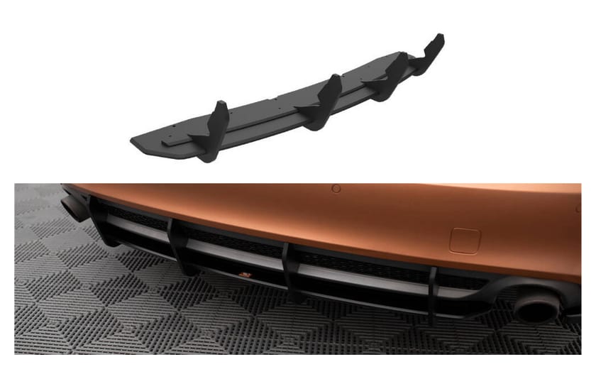 Dyfuzor Audi A7 C7 Tył Street Pro Black