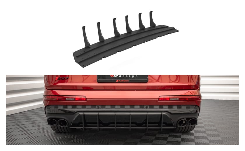 Dyfuzor Audi Q7 4M Facelift Tył Street Pro Black