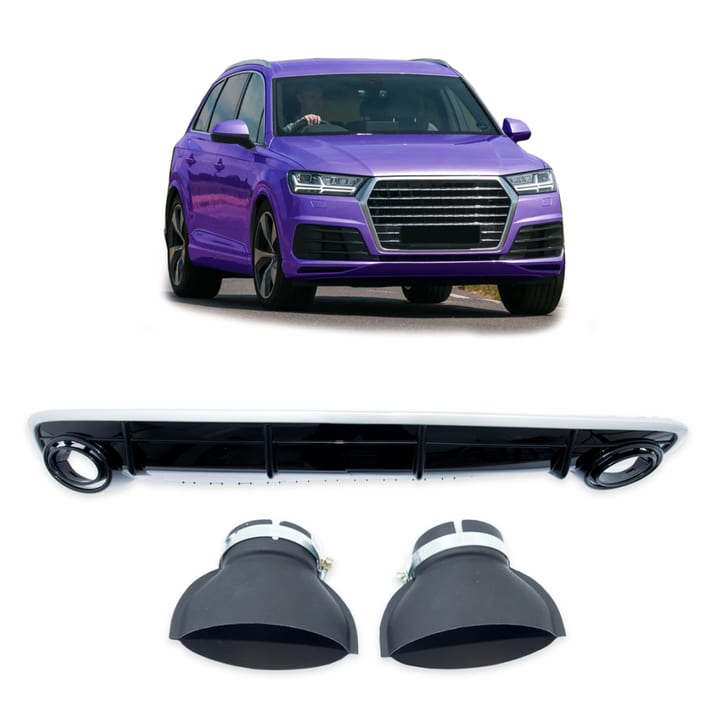 Dyfuzor Audi Q7 4M Tył