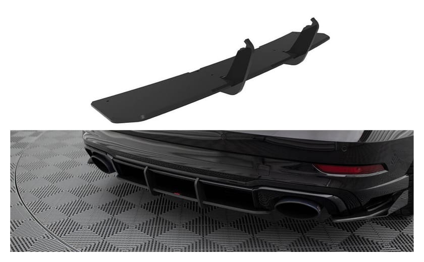 Dyfuzor Audi RS3 8V Facelift Tył Street Pro Black