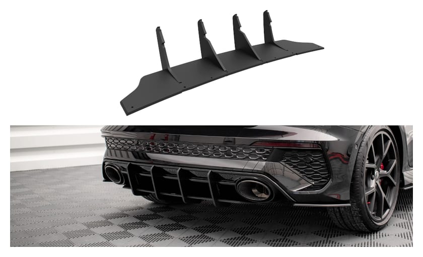 Dyfuzor Audi RS3 8Y Tył Street Pro Black