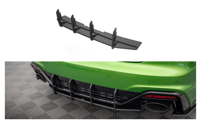 Dyfuzor Audi RS5 F5 Facelift Tył Street Pro Black