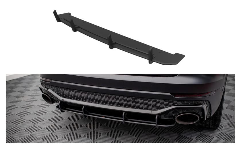 Dyfuzor Audi RSQ8 4M Tył Street Pro Red