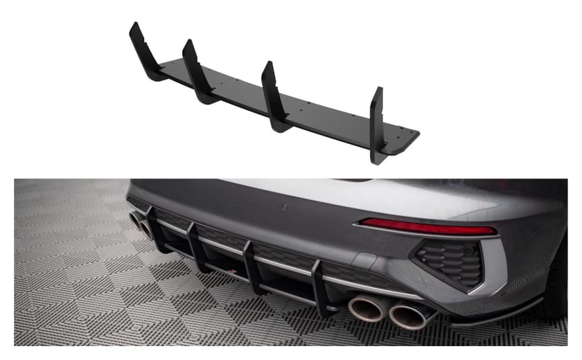 Dyfuzor Audi S3 8Y Tył Street Pro Black