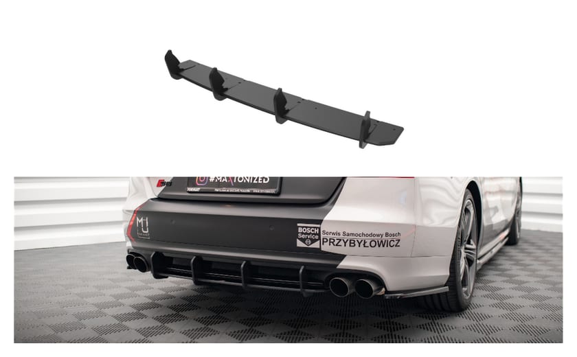Dyfuzor Audi S8 D4 Tył Street Pro Red