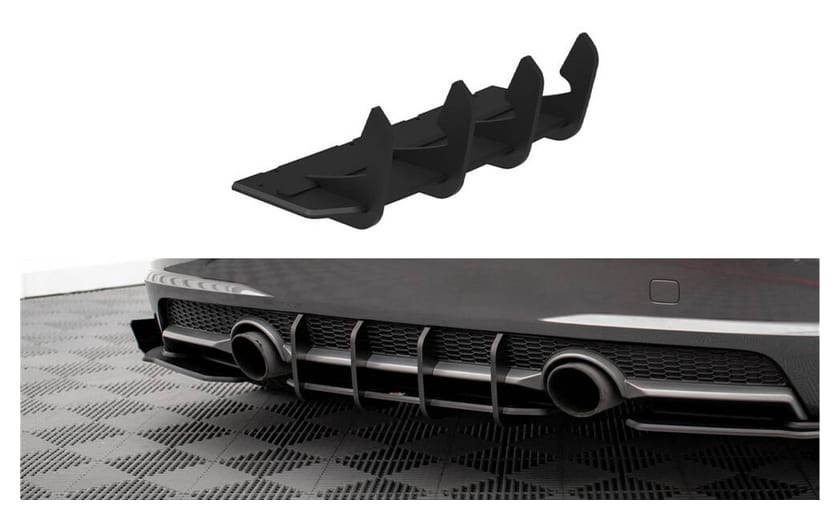 Dyfuzor Audi TT 8S S-Line Tył Street Pro Black