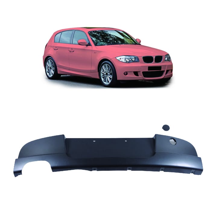 Dyfuzor BMW 1 E81 E87 Tył Matt Black