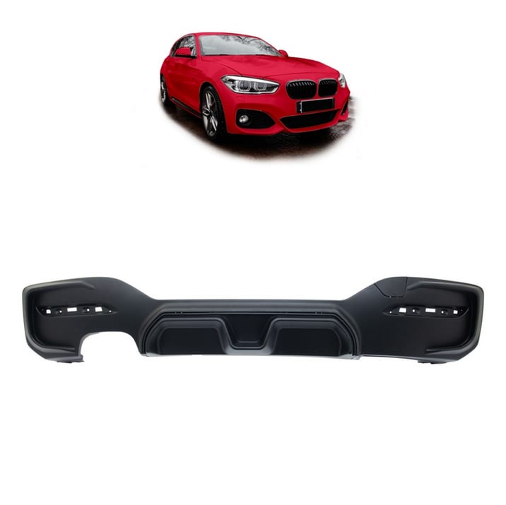 Dyfuzor BMW 1 F20 F21 Facelift Tył Matt Black