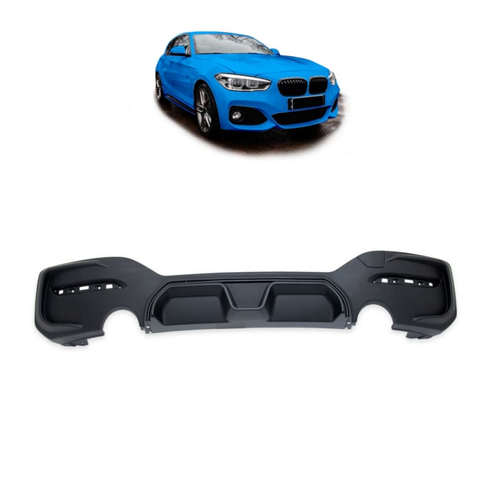 Dyfuzor BMW 1 F20 F21 Facelift Tył Matt Black