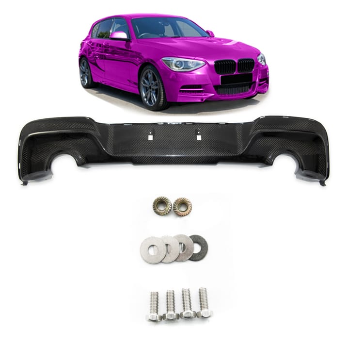 Dyfuzor BMW 1 F20 F21 Tył Carbon