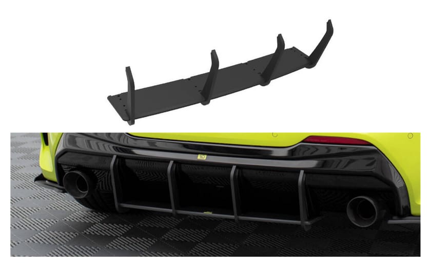 Dyfuzor BMW 1 F40 M-Pack Tył Street Pro v.1 Black