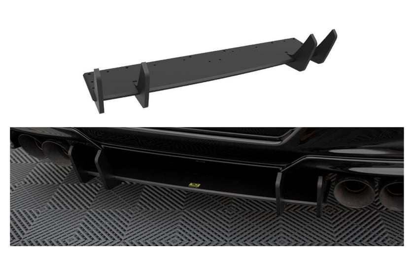 Dyfuzor BMW 1 F40 M-Pack Tył Street Pro v.3 Black