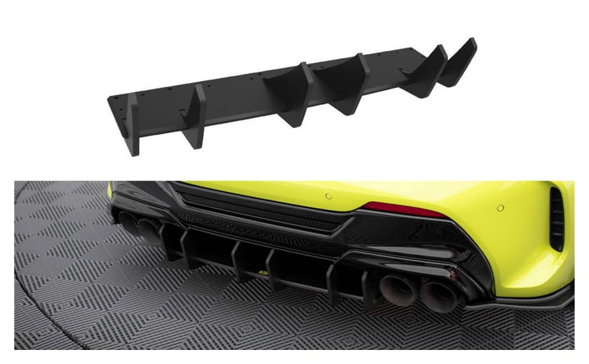 Dyfuzor BMW 1 F40 M-Pack Tył Street Pro v.4 Red