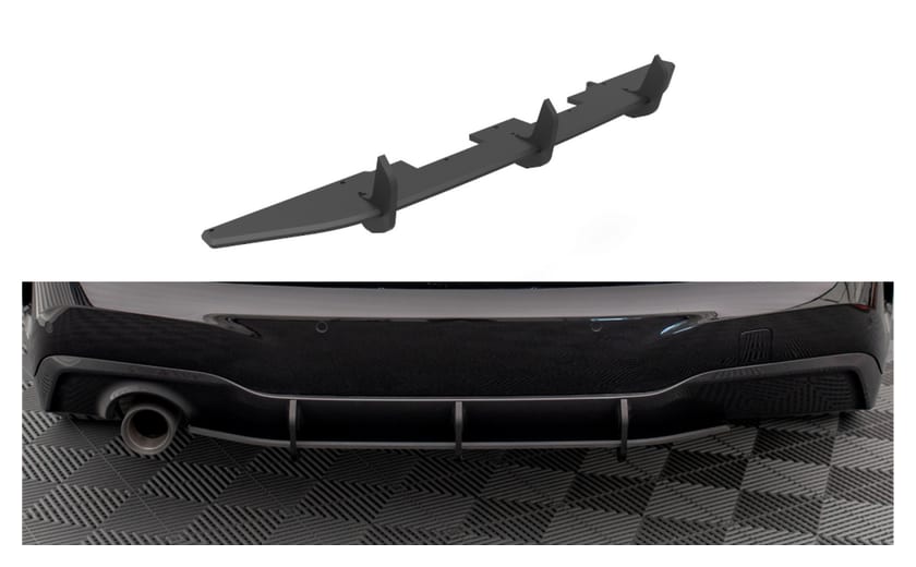 Dyfuzor BMW 2 F44 M-Pack Tył Street Pro Black