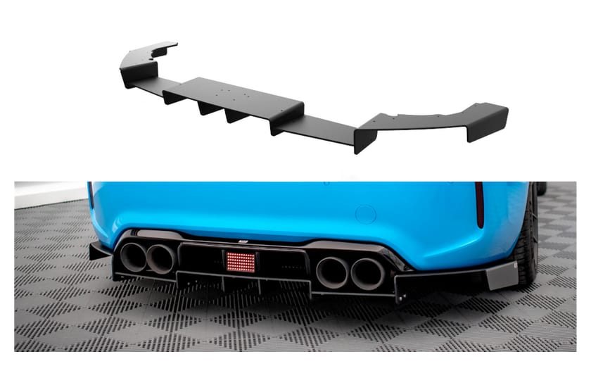 Dyfuzor BMW 2 F87 M-Pack Tył Racing