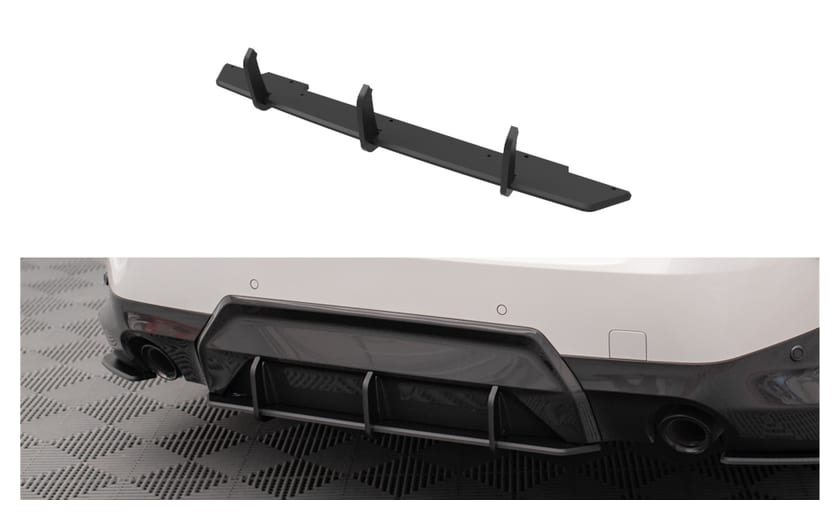 Dyfuzor BMW 2 G42 M-Pack Tył Street Pro Red
