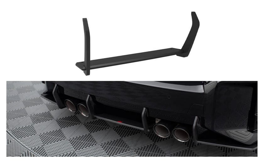 Dyfuzor BMW 2 G87 M-Pack Tył Street Pro Black