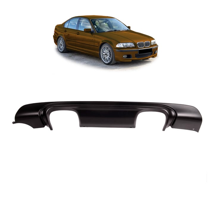 Dyfuzor BMW 3 E46 Tył Matt Black
