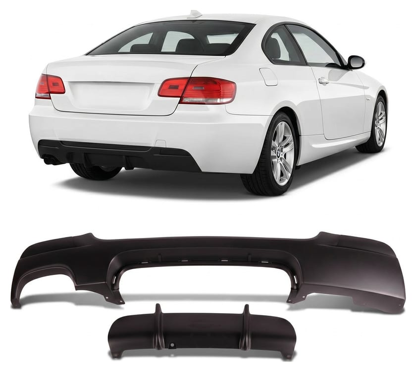 Dyfuzor BMW 3 E92 E93 Tył Matt Black