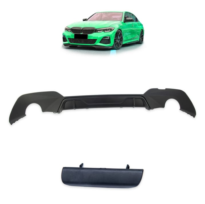 Dyfuzor BMW 3 G20 G21 Tył Matt Black