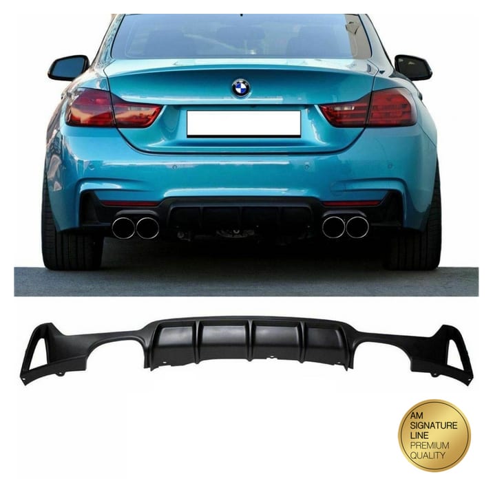 Dyfuzor BMW 4 F32 F33 F36 Tył Matt Black