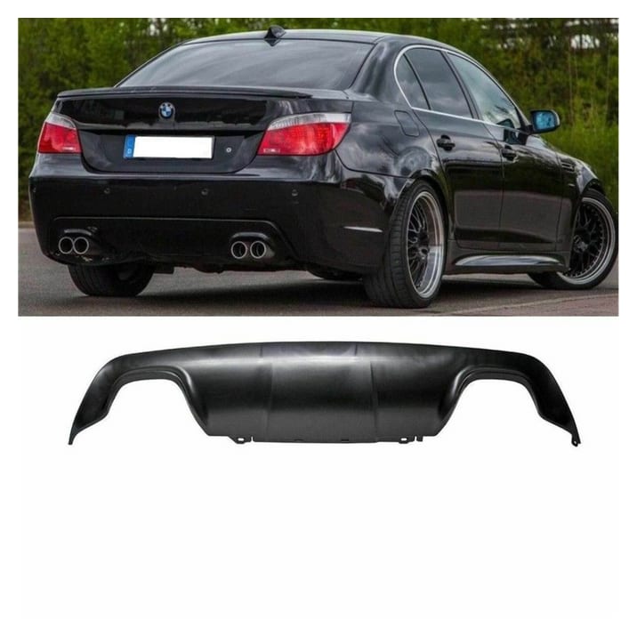 Dyfuzor BMW 5 E60 E61 Tył Matt Black