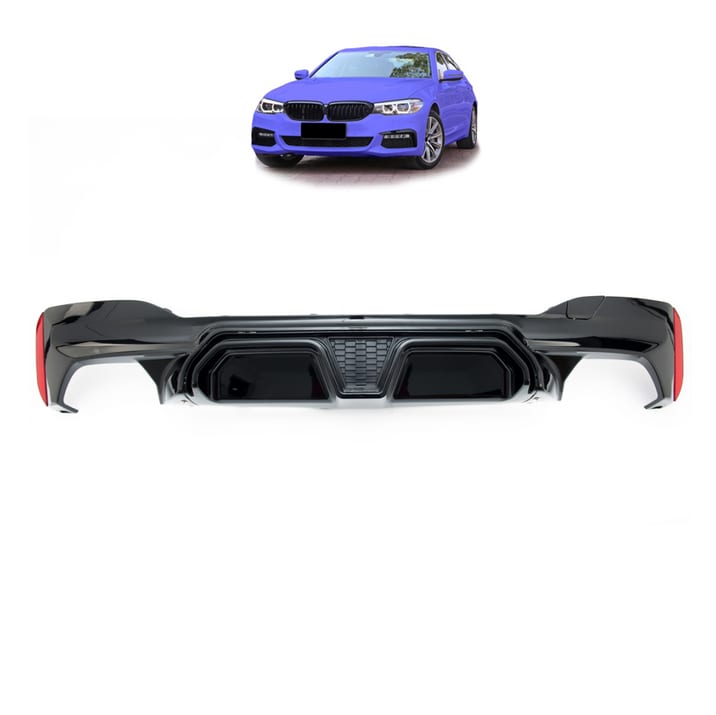 Dyfuzor BMW 5 G30 F90 G31 Gloss Black
