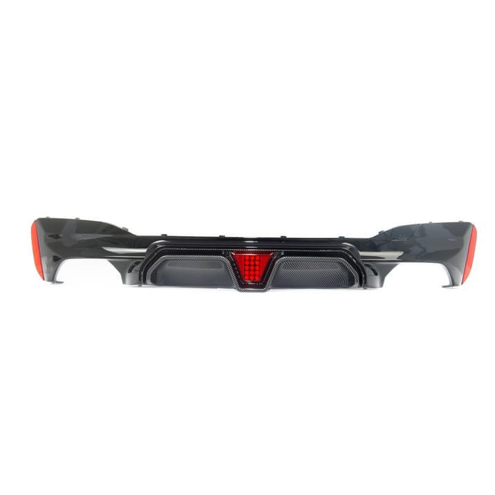 Dyfuzor BMW 5 G30 F90 G31 Tył Carbon Look