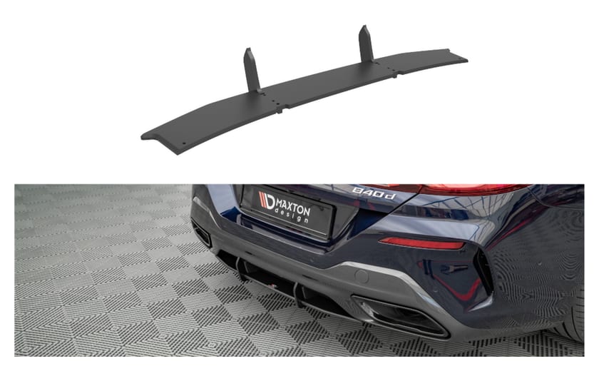 Dyfuzor BMW 8 G16 M-Pack Tył Street Pro Red