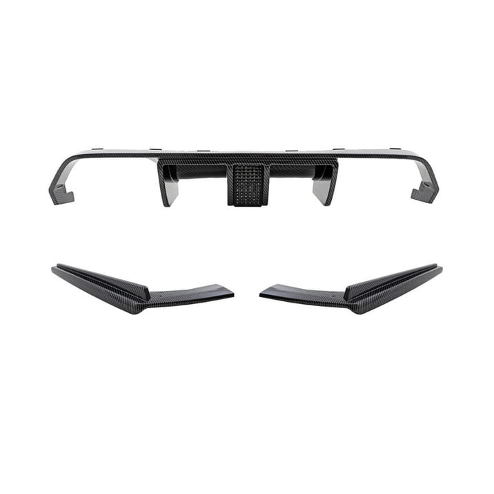 Dyfuzor BMW M3 M4 F82 F83 F80 Tył Carbon Look