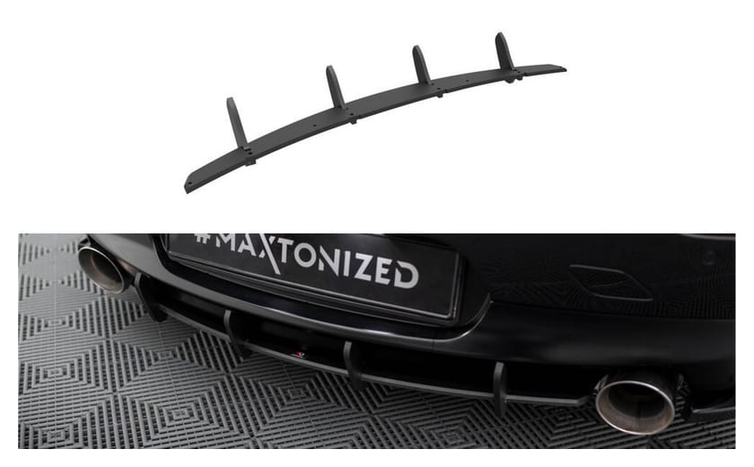Dyfuzor BMW Z4 E89 Facelift M-Pack Tył Street Pro Black-Red