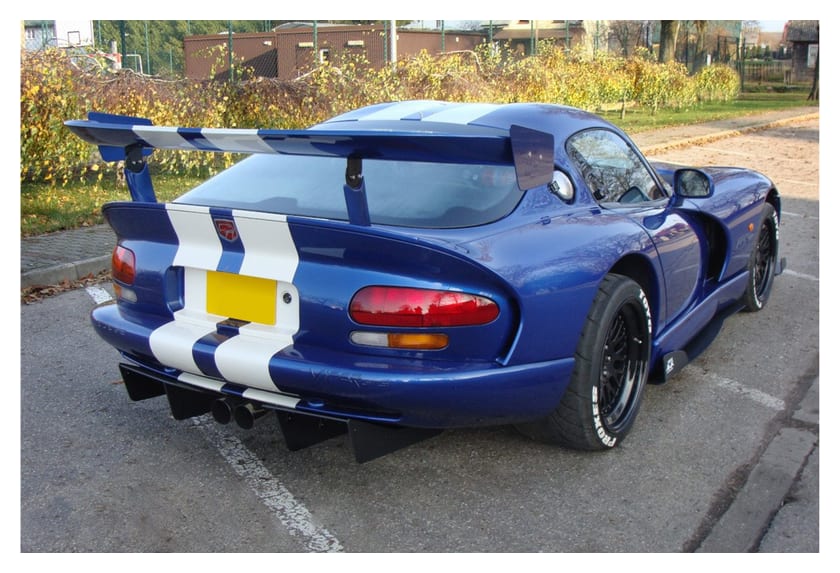 Dyfuzor Dodge Viper GTS Tył