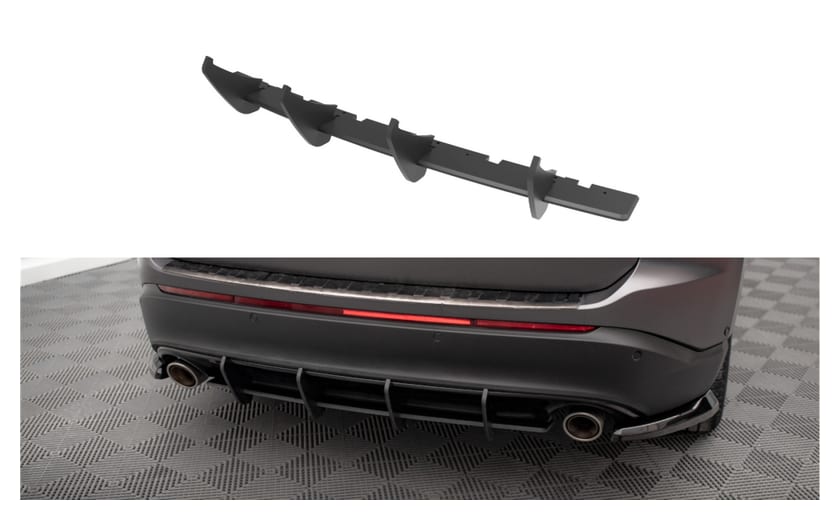 Dyfuzor Ford Edge II Tył Street Pro Black-Red