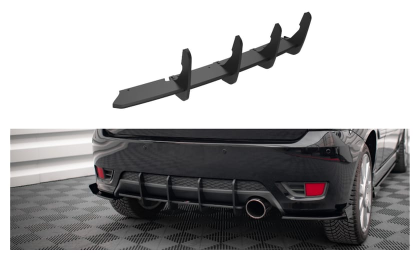 Dyfuzor Ford Fiesta VI ST Tył Street Pro Black-Red