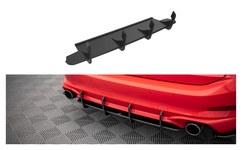 Dyfuzor Ford Focus IV ST Tył Street Pro Red
