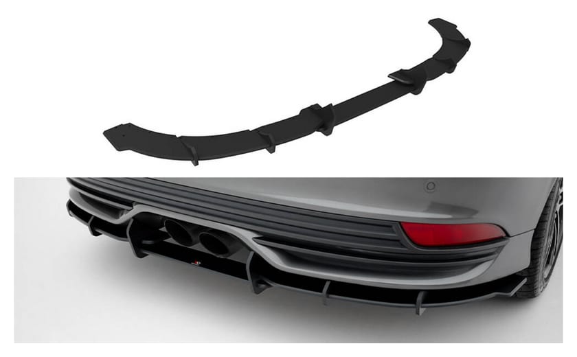 Dyfuzor Ford Focus ST Mk3 Facelift Tył Street Pro Black