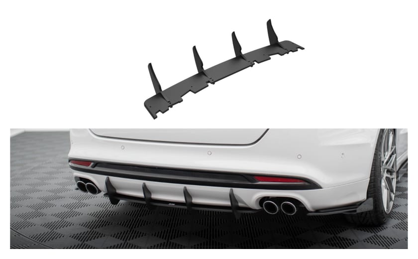 Dyfuzor Ford Mondeo V Facelift Fusion II Facelift Tył Street Pro Black